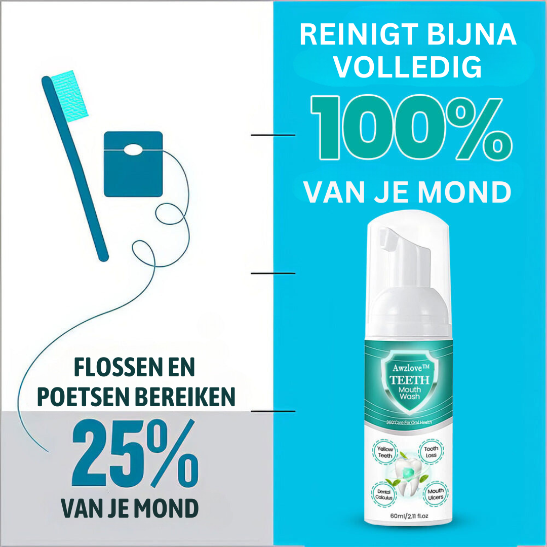 Teeth Total Care Mouthwash - Voor Wittere Tanden En Een Gezondere Glimlach!