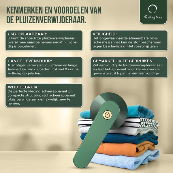 PurityPurge | Pluisverwijderaar - Laat uw kleding weer stralen!