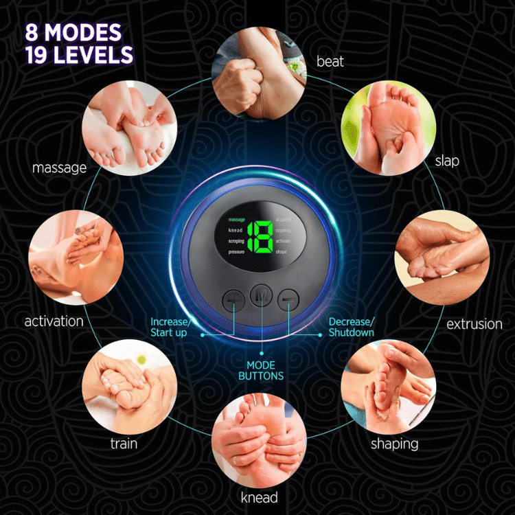 PulseSoothe | Voet- en Been - Massage & Pijnverlichting