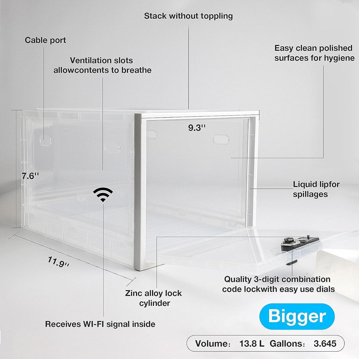 LockStash - Multifunctionele box met codevergrendeling - VANDAAG 50% KORTING!