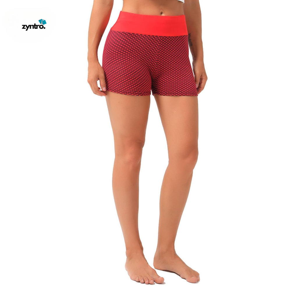 FlexEase™| Ademend Hoge Taille Shorts voor Dames - Liftend en Comfortabel