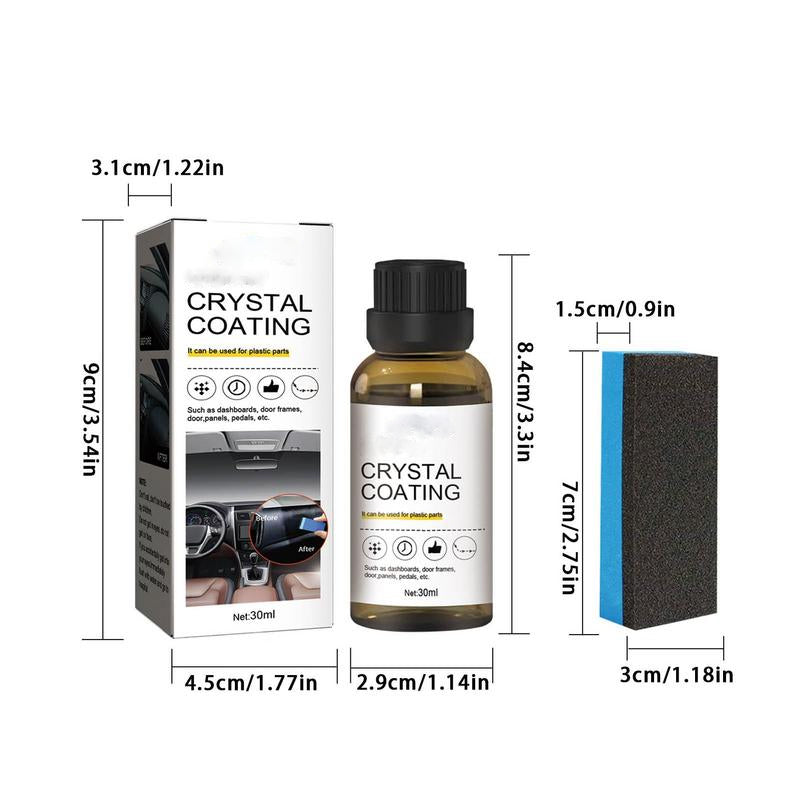 CrystalCoat - Zeg vaarwel tegen doffe autoonderdelen!