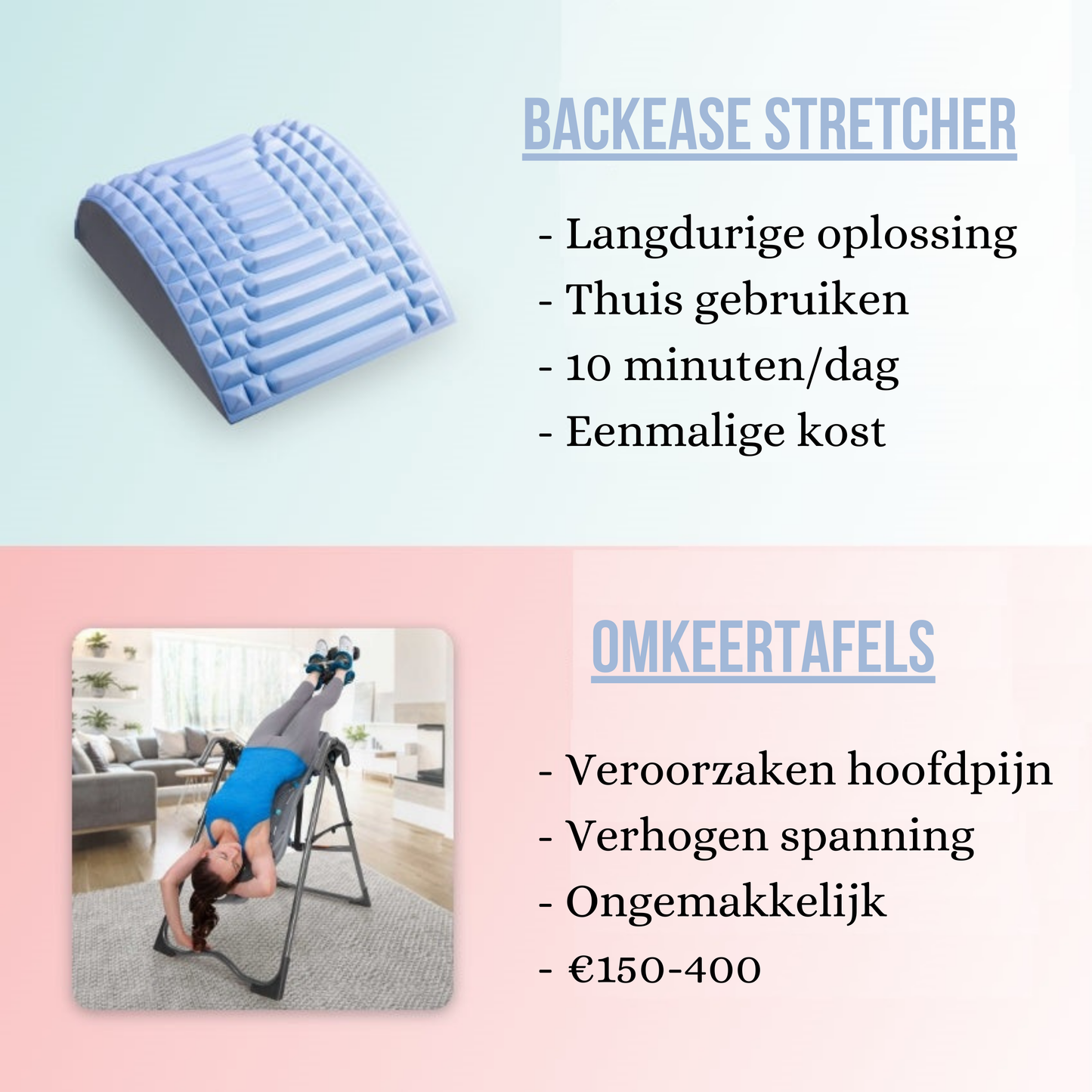 BackEase Stretcher - Nek en Rug Stretcher
