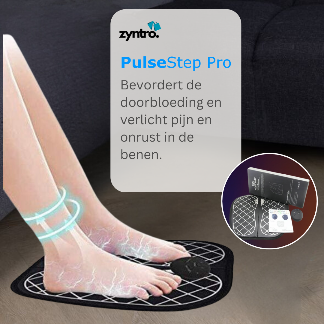 PulseStep Pro® | Voet- en Been - Massage & Pijnverlichting