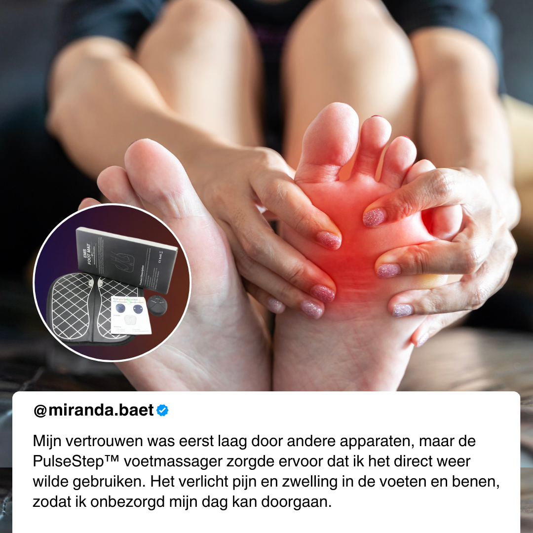 PulseStep Pro® | Voet- en Been - Massage & Pijnverlichting