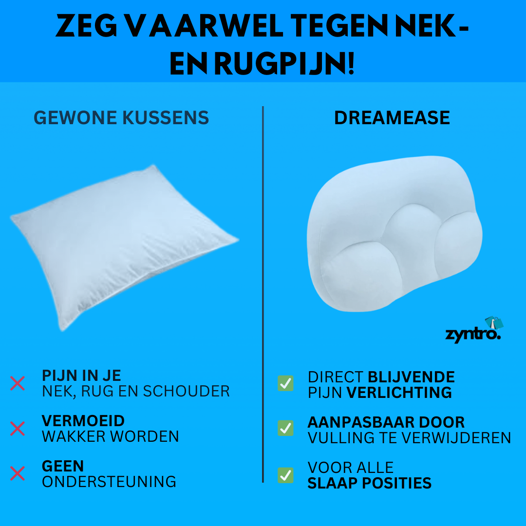 DreamEase - Voor Ultiem Comfort en Ondersteuning!