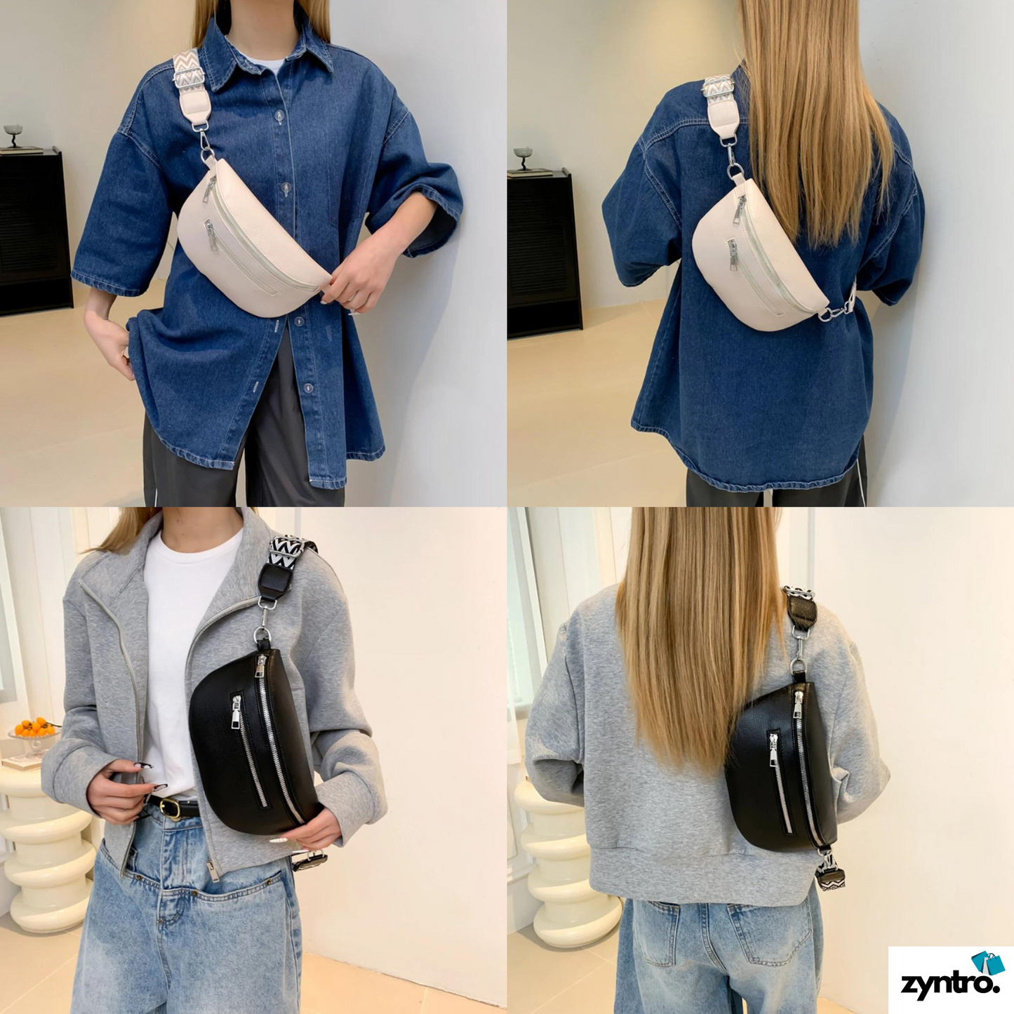 LunaTrend - Multifunctionele Crossbody en Heuptas