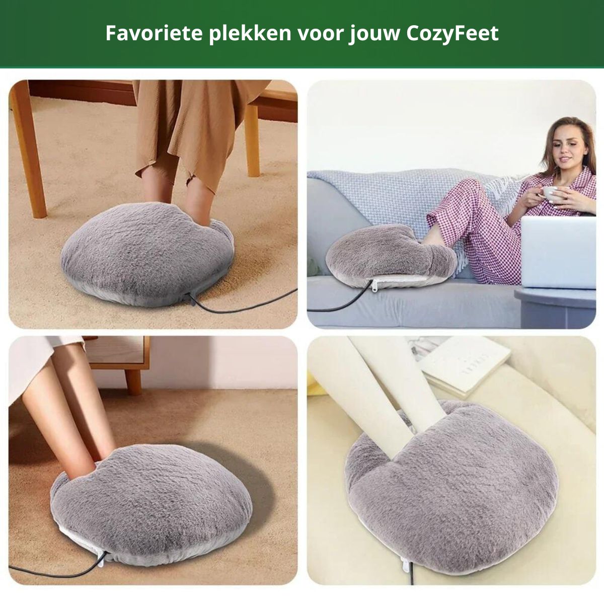 CozyFeet | Elektrische Voetenwarmer