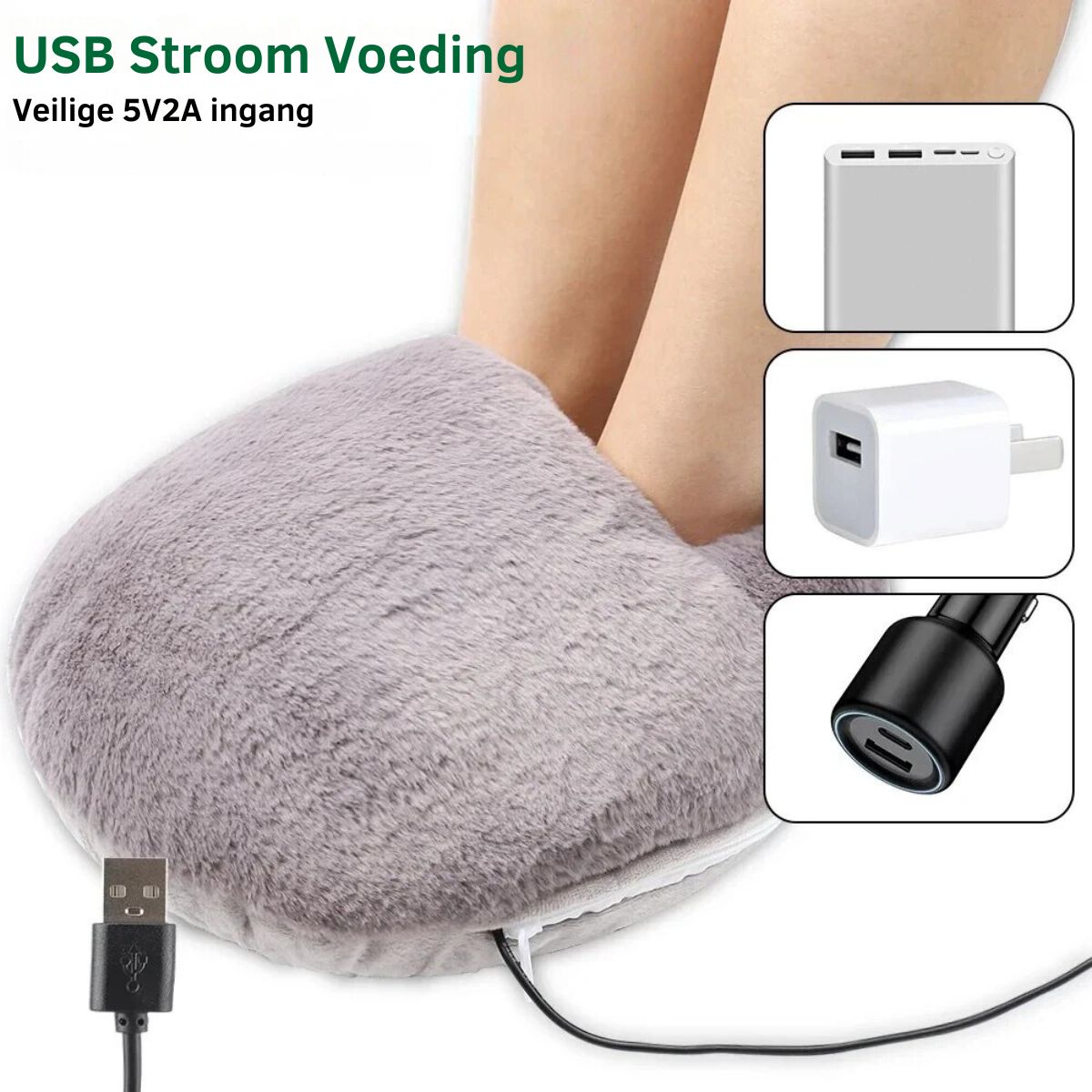 CozyFeet | Elektrische Voetenwarmer