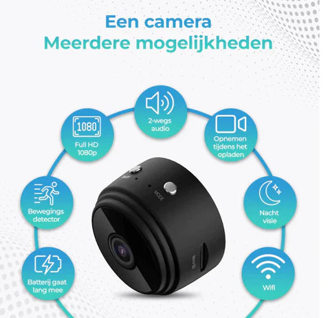 SneakCam - Draadloze Wifi Camera | Voor ultieme huisbeveiliging!