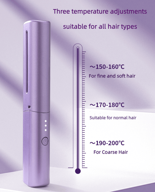 Oplaadbare mini-stijltang