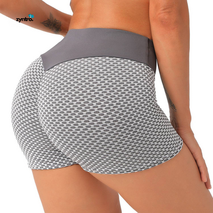 FlexEase™| Ademend Hoge Taille Shorts voor Dames - Liftend en Comfortabel