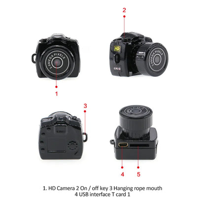 SecretSight | Mini Spy Cam - Klein en Compacte Camera