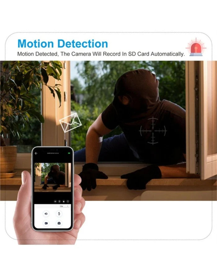 SmartGuard - Draadloze Wifi Lichtbol Beveiligingscamera -  VANDAAG GRATIS 32 GB SD KAART!
