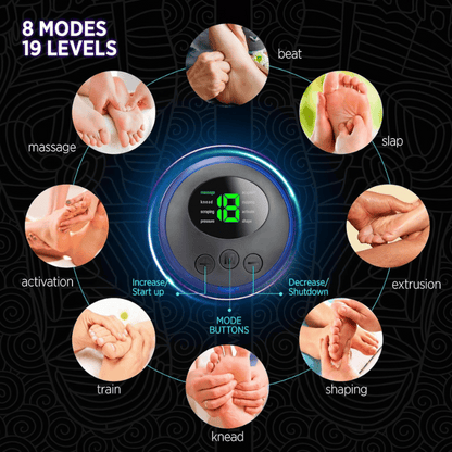 PulseSoothe | Voet- en Been - Massage & Pijnverlichting