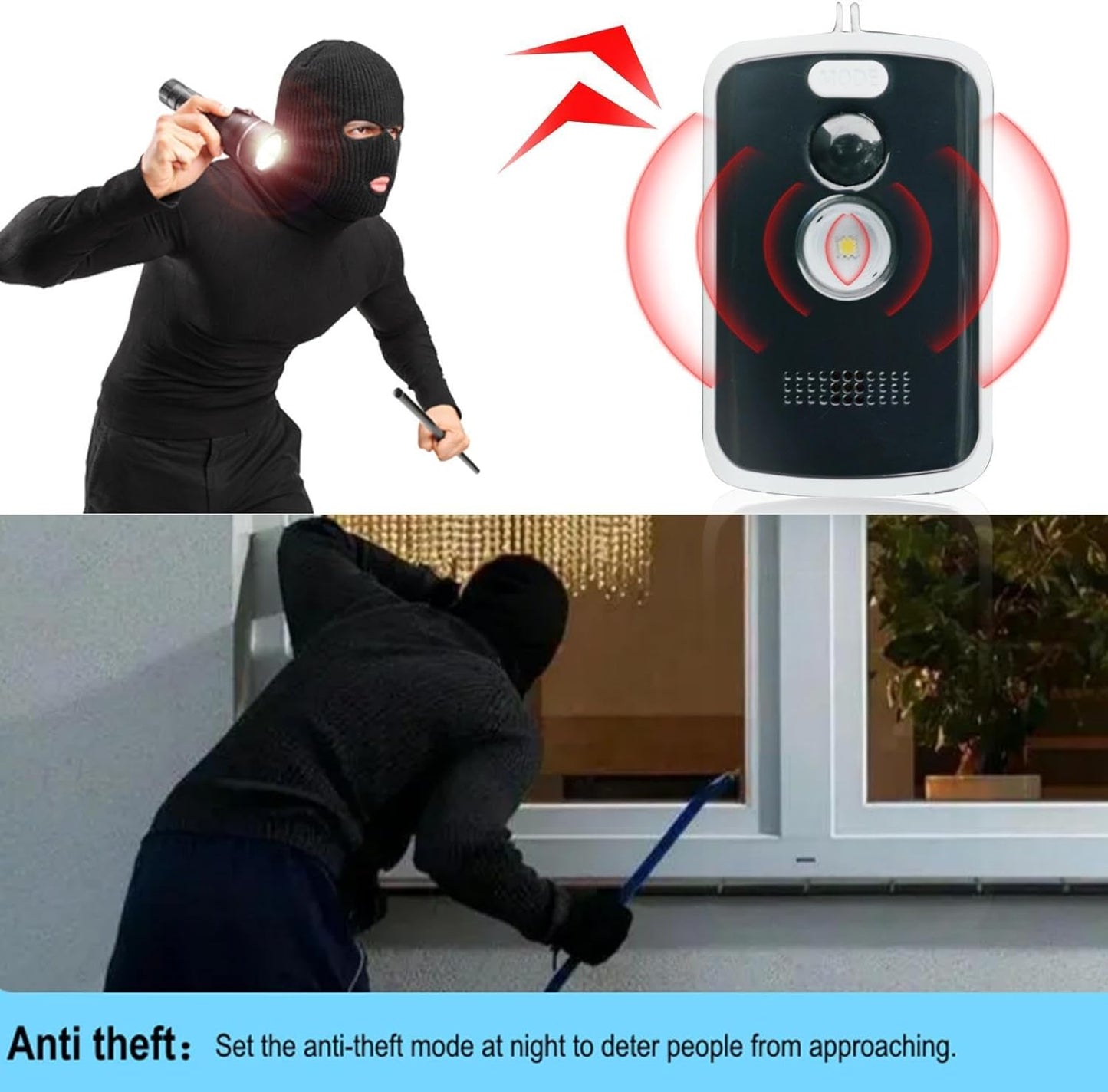 SecureGuard | Beweging Sensor Alarm - Altijd waakzaam, altijd beschermd!