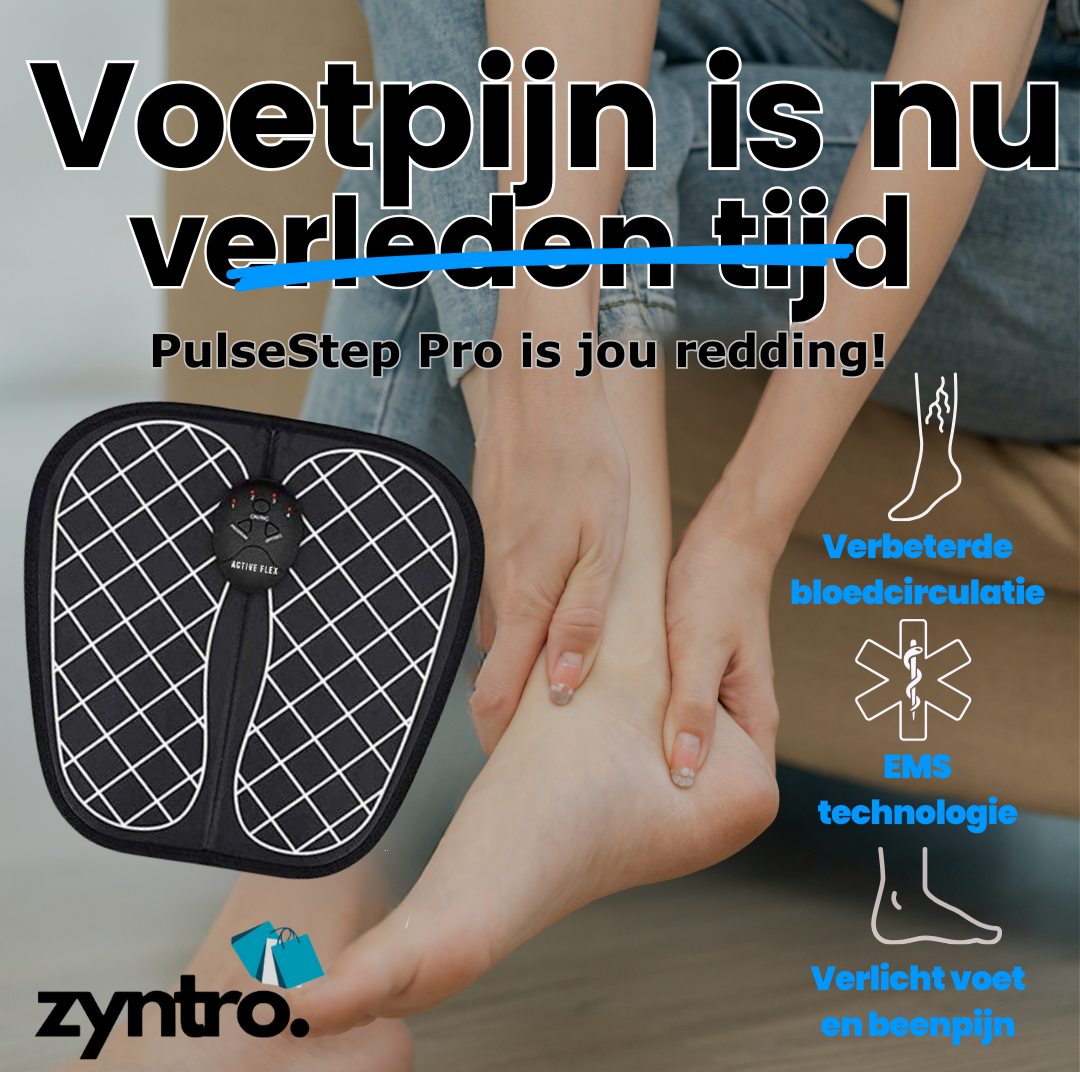 PulseStep Pro® | Voet- en Been - Massage & Pijnverlichting