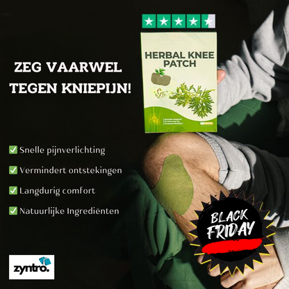 Herbal Kniepleisters - Weg met kniepijn!