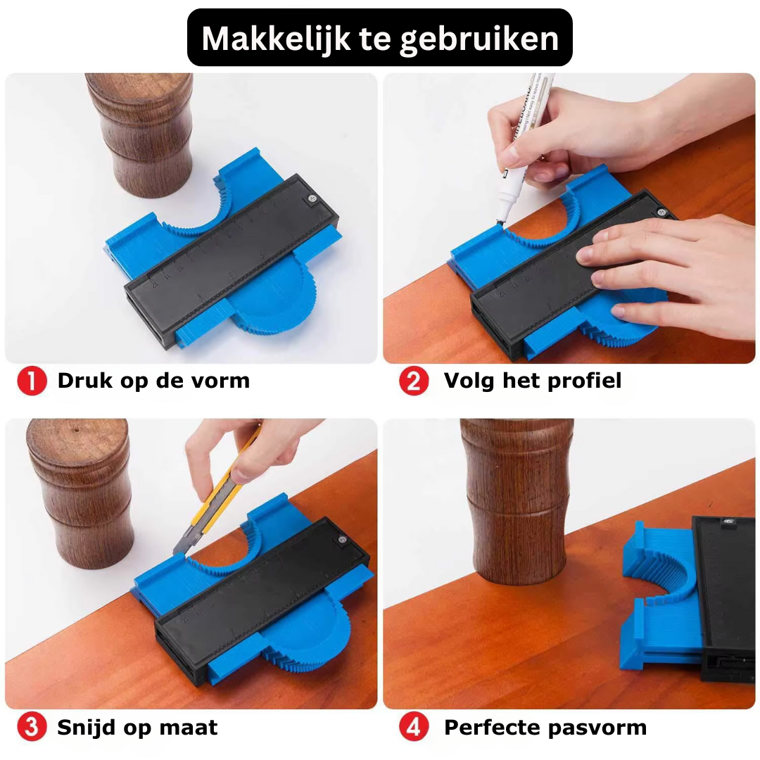 ContourMate Pro™ - De Slimste Oplossing voor Moeilijke Metingen!