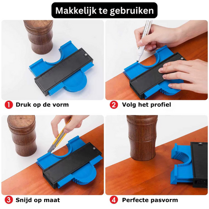 ContourMate Pro™ - De Slimste Oplossing voor Moeilijke Metingen!