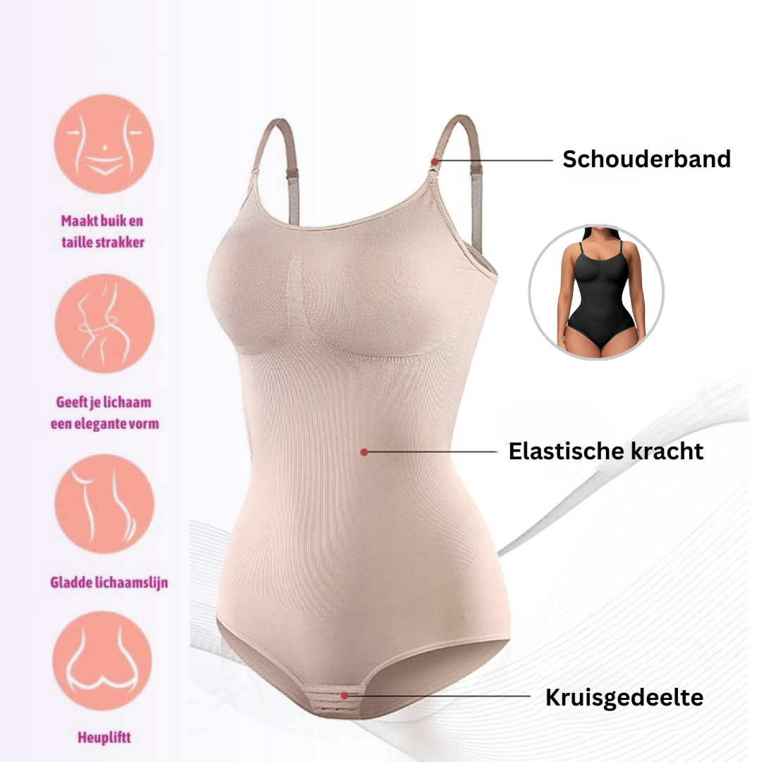 Velours Bodysuit: Voor Perfecte Rondingen en Onzichtbaar Comfort