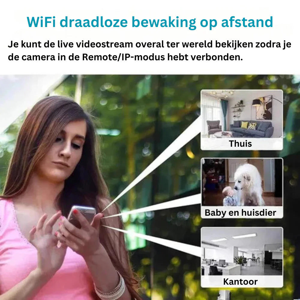 Nano mini wifi-camera™ |  De kleinste camera ooit!