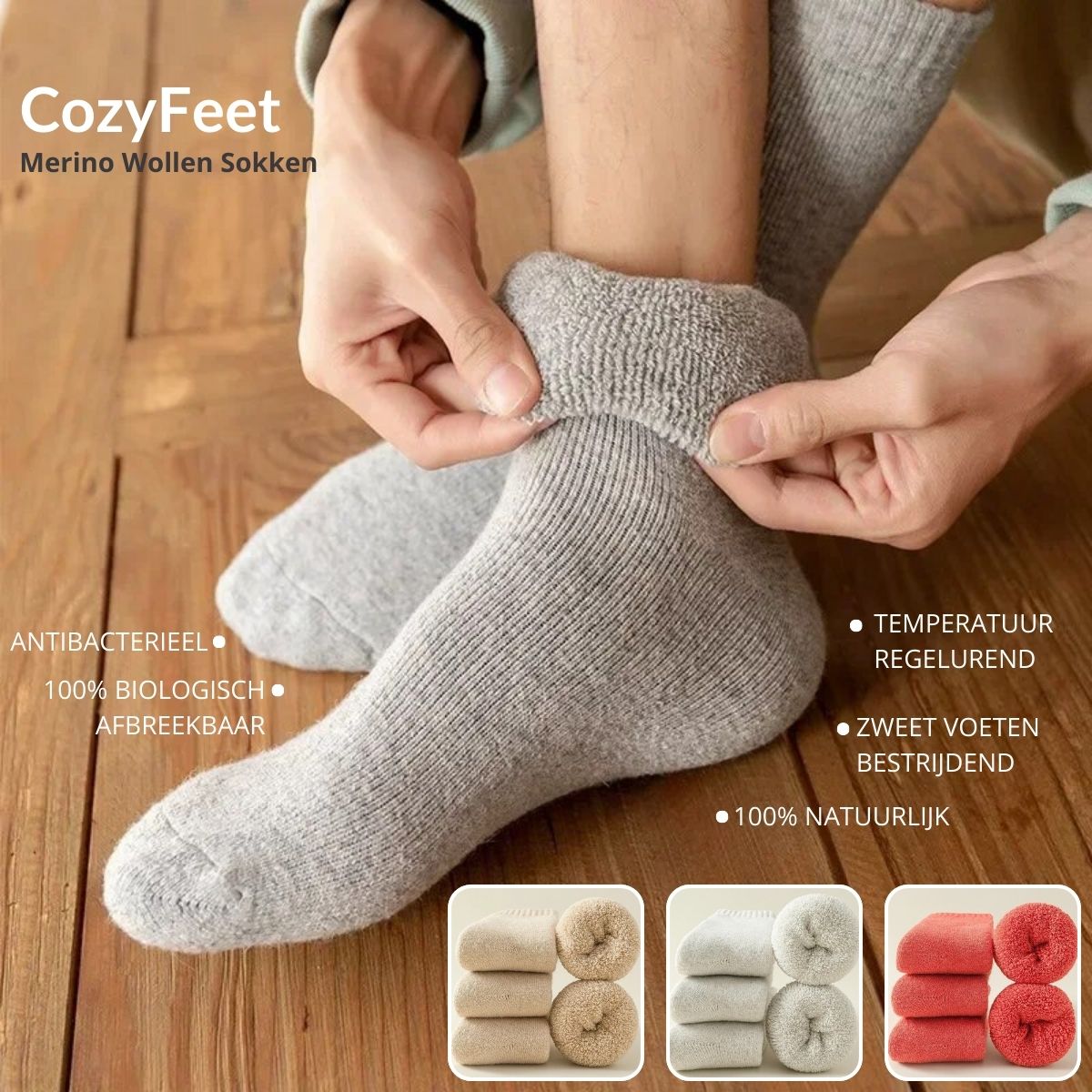 CozyFeet | Elektrische Voetenwarmer
